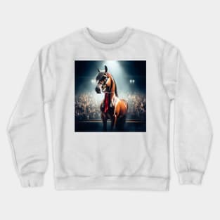 Arabian horse the magnificent animal Crewneck Sweatshirt